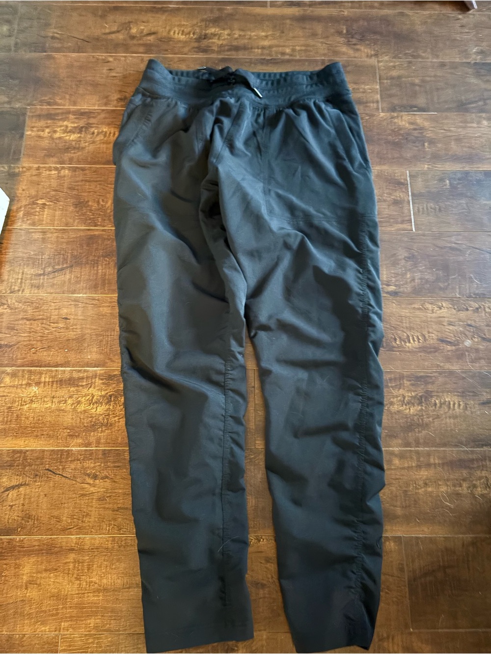 Women's Black Drawstring Jogger Pants
